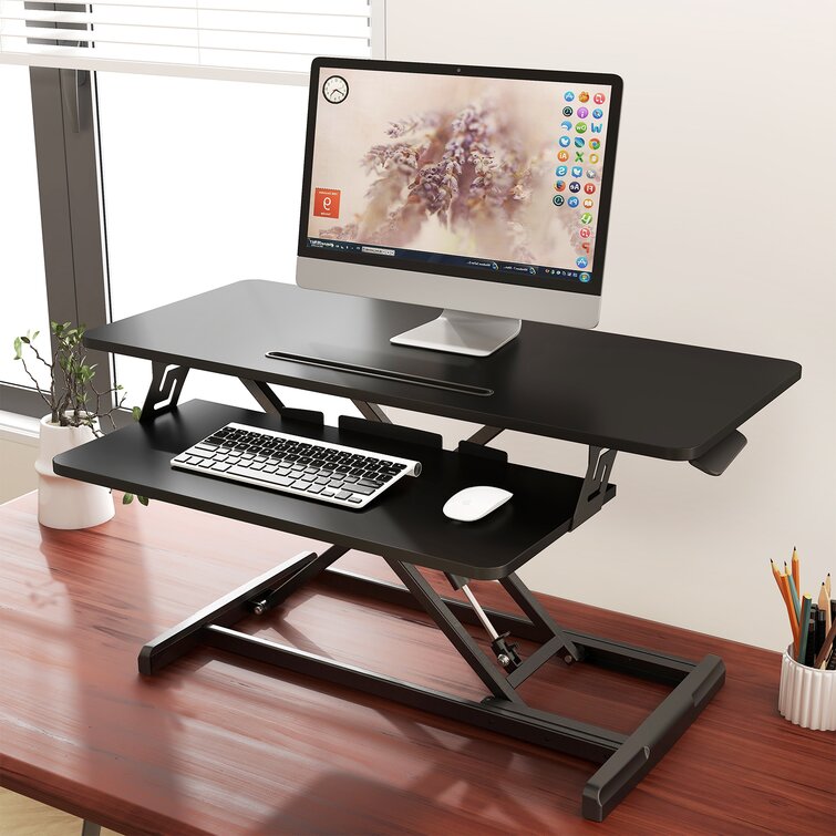 portable standing desk converter